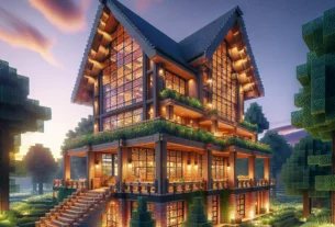 Rumah Inspiratif di Minecraft: Tips dan Trik Membuatnya