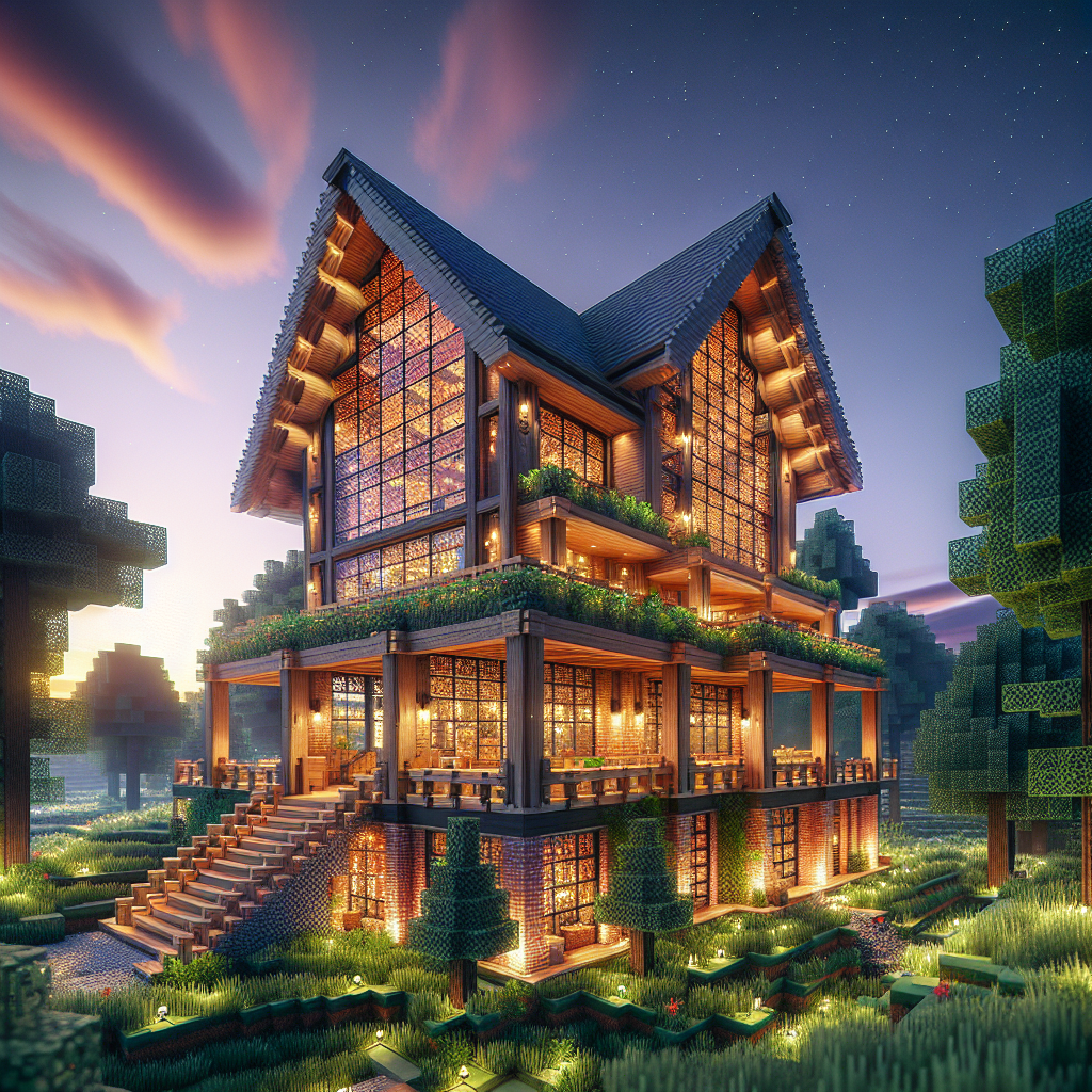 Rumah Inspiratif di Minecraft: Tips dan Trik Membuatnya